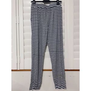 AVA SKY Striped Jogger Pants S (497)